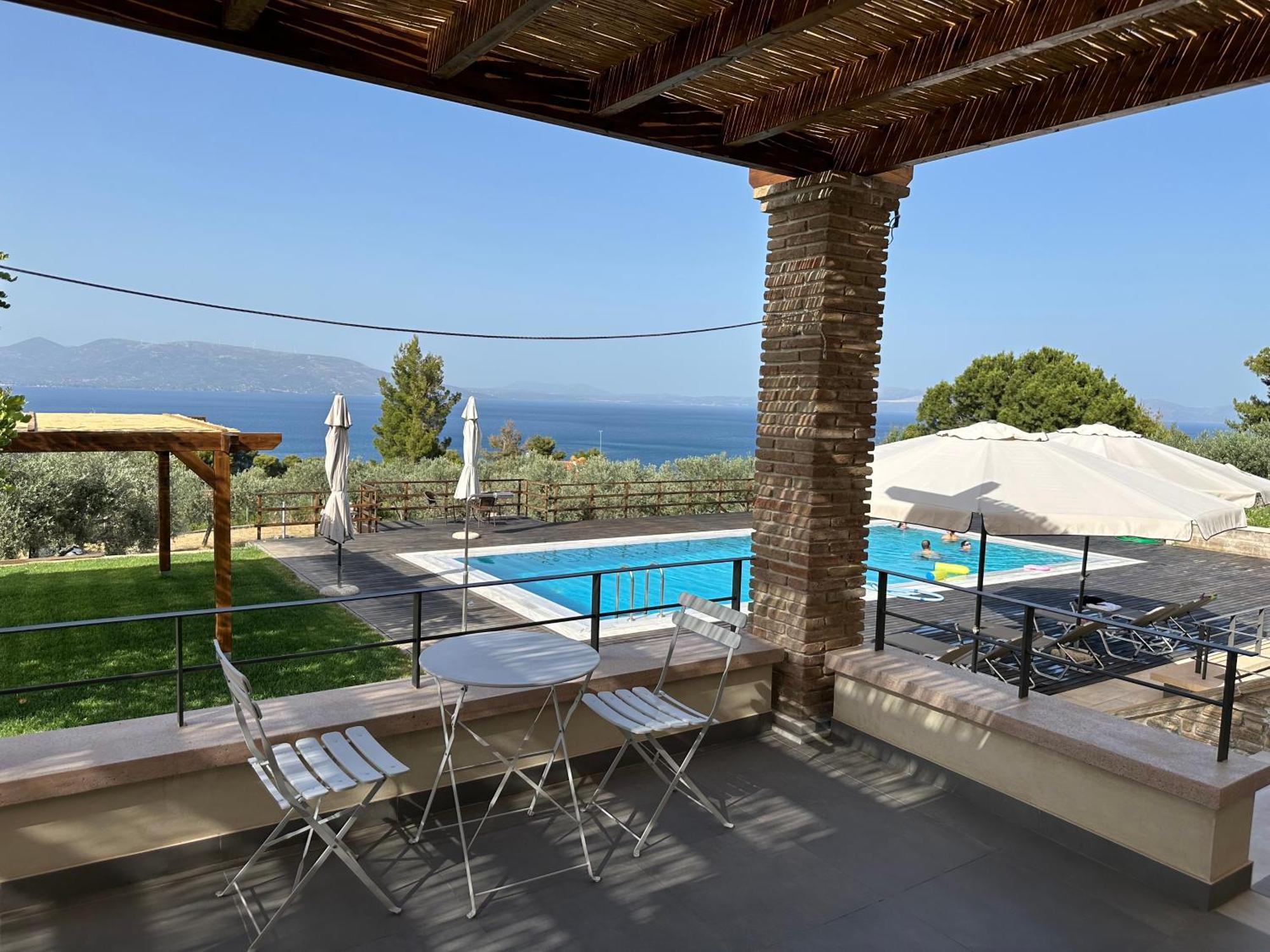 Villa Kalamos / Sea View And Pool Nearby Athens Zewnętrze zdjęcie
